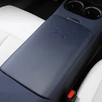 For Xpeng G6 Central Armrest Box Cover Protective Leather Cover Interior Accessories Decoration Modification Automotive Parts 3