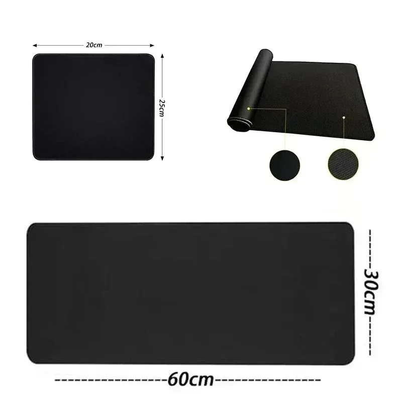 Cute Toothless Large Mouse Pad Computer HD Keyboard Mousepad Mats Natural Rubber Anti-Slip Office Mousepads Desk Accessories
