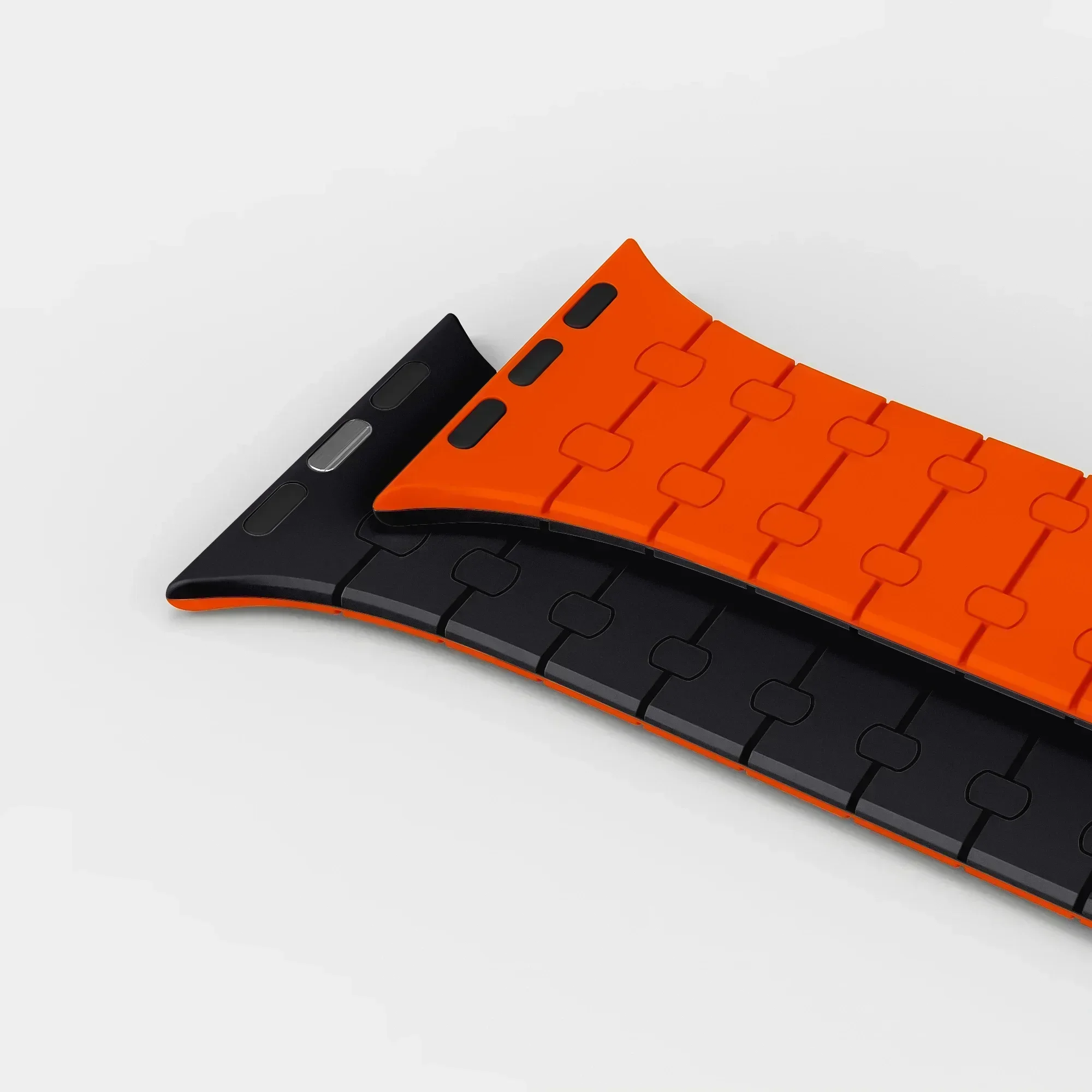 سيليكون حزام مغناطيسي لساعة أبل الترا 2 46 مللي مت...