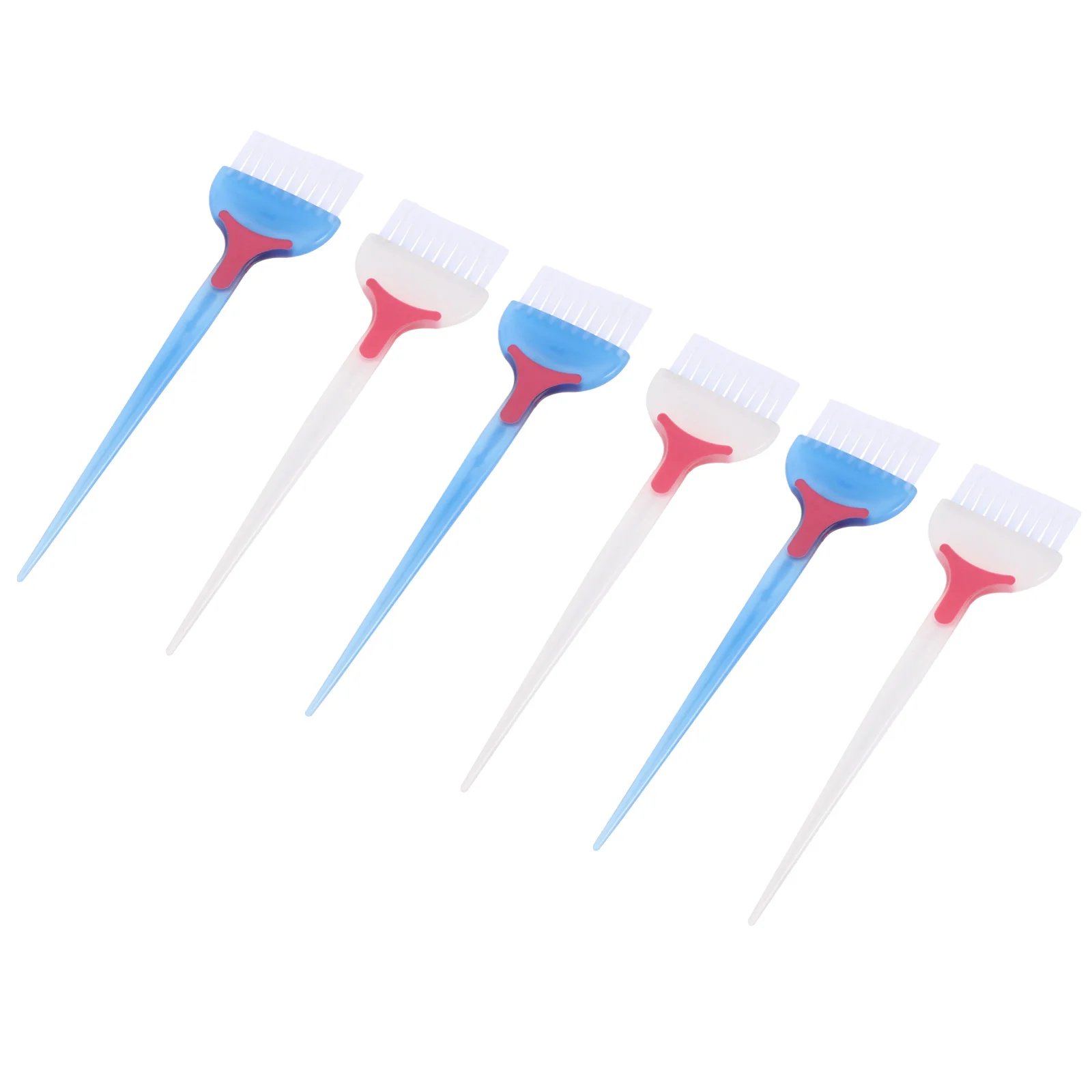 

6 Pcs Hair Dye Brush Hairdressing Tool Barber Coloring Baking Oil Salon Accessories