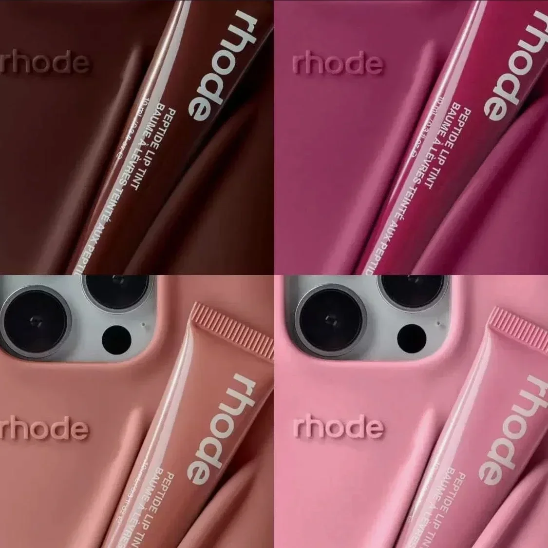 Lip Balm Lip Makeup 15 Color Lipstick for Rhode Lip Balm Smoothing Lip Line Lasting Nourishment Women Care Makeup Moisturizing Lipcare