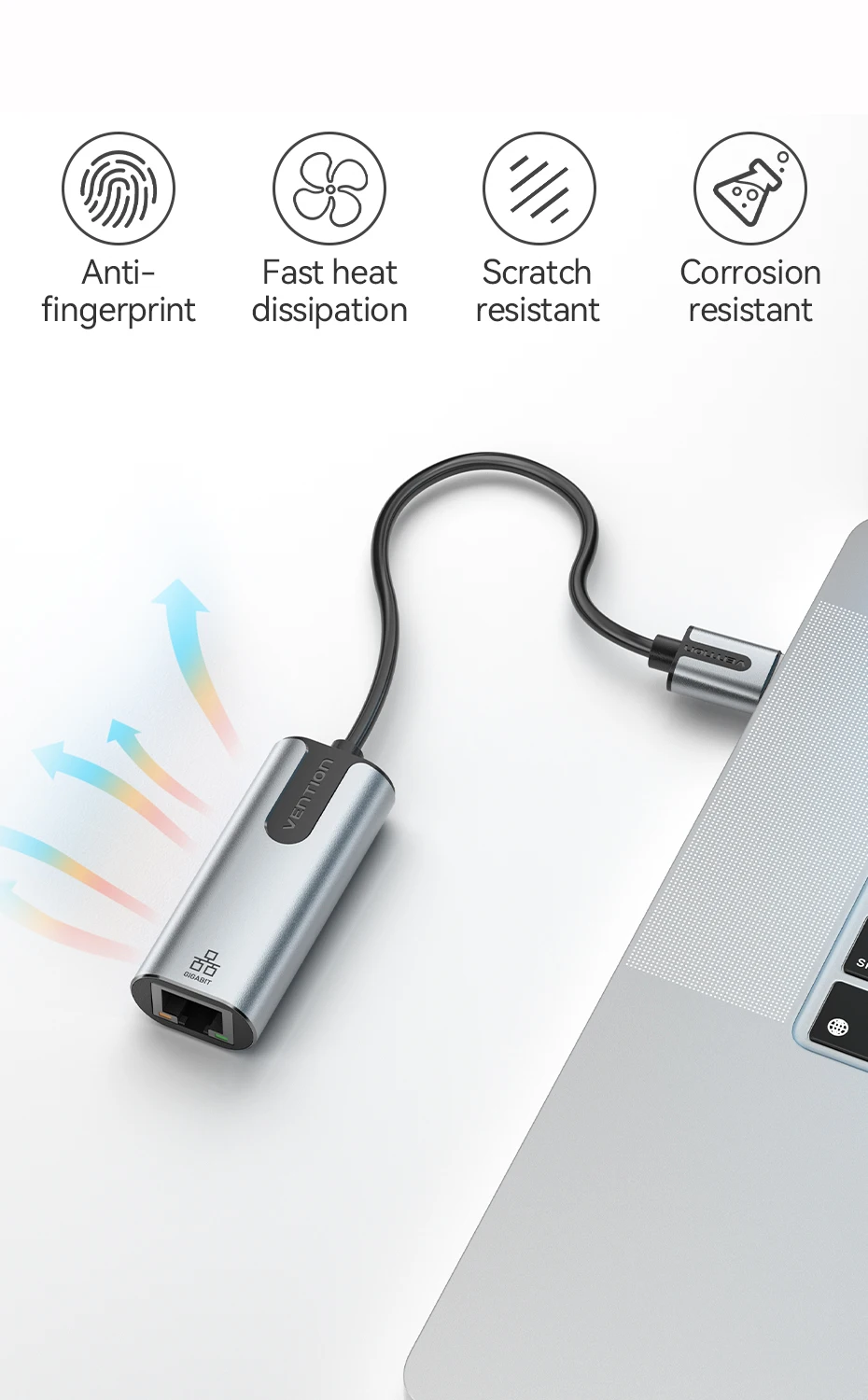 de rede para rj45 velocidade 1000m adaptador