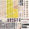 MOC Figures Accessories Head Building Blocks Soldier Injured Expression Doctor Zombie Hero Head Parts Mini Bricks Toys Kids Gift 1