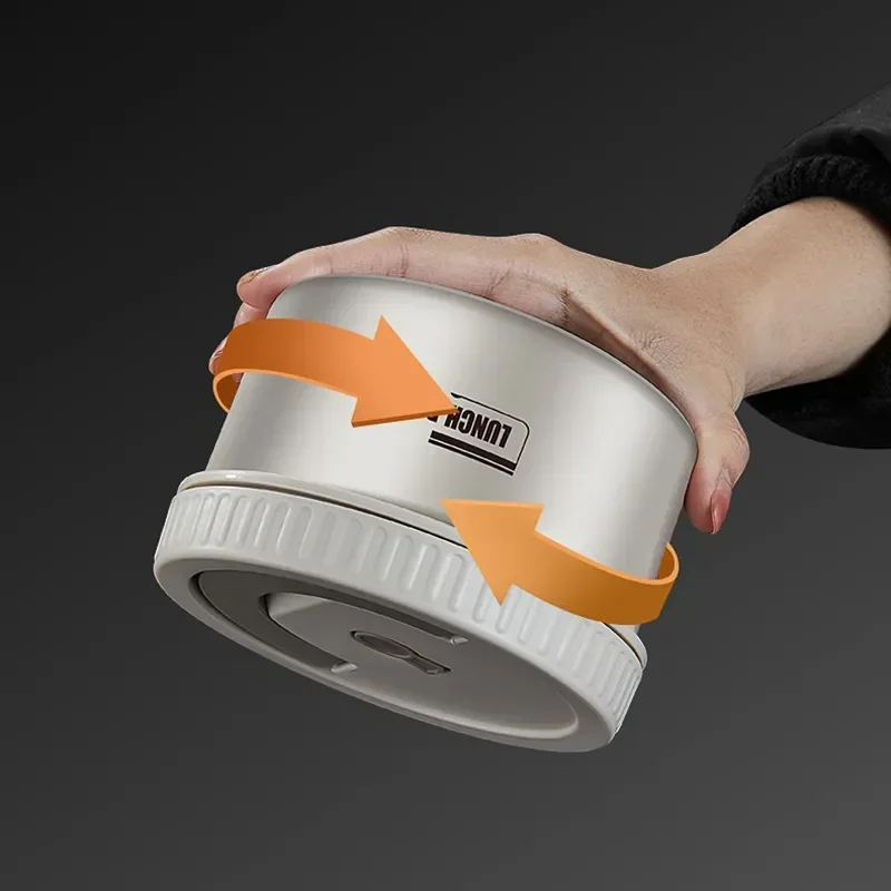 Lunch Box Portable Insulated Lunch Container Set Stackable Bento Stainless Steel Thermos Lunch Container Lunchbox Bento Case