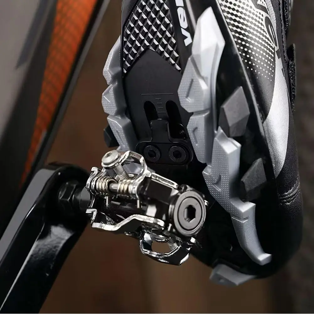DOMEN Fahrradschuh-Klammern für Shimano SH51 SPD MTB Multi-Release Fahrradpedal-Clips Schuhclips-Set Fahrradzubehör – Detail 4