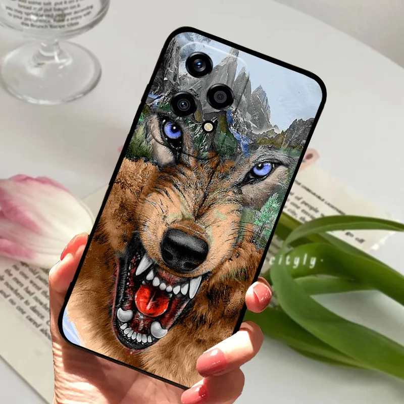 Shockproof Soft TPU Silicone Phone Case - Cartoon Matte Bumper Cover