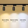 Full Set Led Track Lighting Fixture COB Bedroom Store Spotlight Lustre Home Decor Track Lamp Commodity Hop Ceiling Rail Light 3