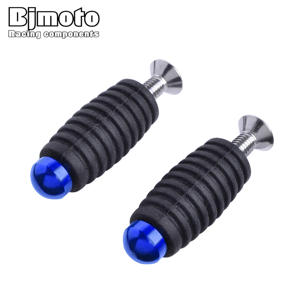 Gear Shift Brake Lever Toe Pegs Toepegs Pedals 6mm Footpegs For Suzuki GSX s750 sv650 gsx1300r gsr 600 Bandit 600 650 1200 1250 motorcycle accessories motorcycle footrests motorcycle foot pedals