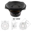 3ohm 120w