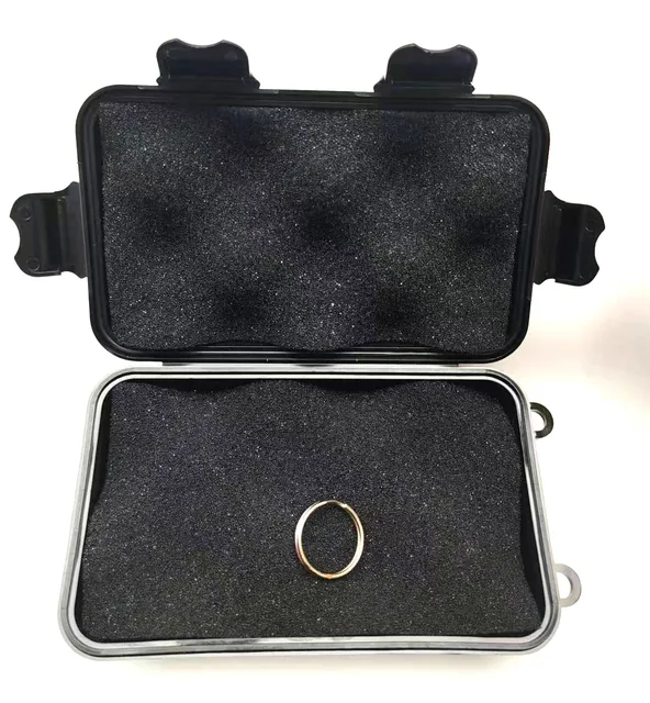 1/2Pcs Magnetic Key Holder Under Car Hide Key Box Waterproof Key Hider Rustproof Multifunctional Box for Spare Key GPS Locator 5
