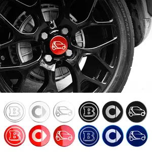 Cache-moyeu universel de 63mm pour voiture, cache-moyeu noir, 4  pièces/ensemble - AliExpress