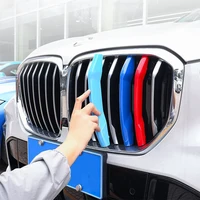 3Pcs Car Grille Trim Strip For BMW X1 X2 X3 X4 X5 X6 X7 E84 F48 F49 F39 E83 F25 G01 F26 G02 E70 F15 E53 G05 E71 E72 F16 G06 G07 1