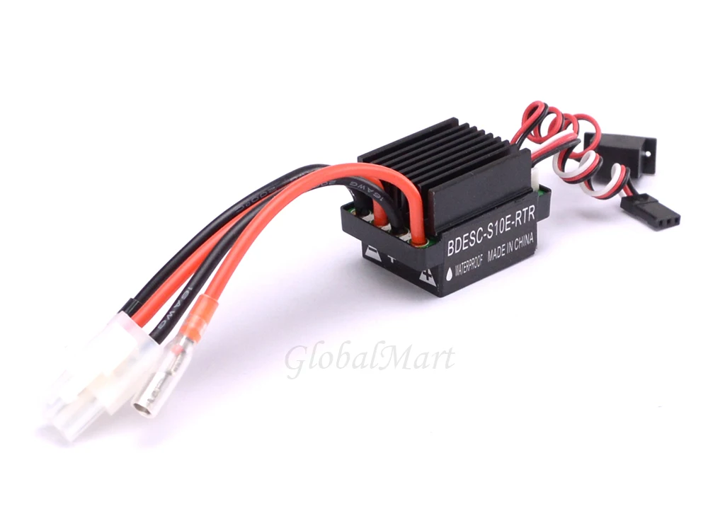 Boîte d'emballage du contrôleur ESC brushless 320A pour voiture ou bateau RC, compatible 3S 12V