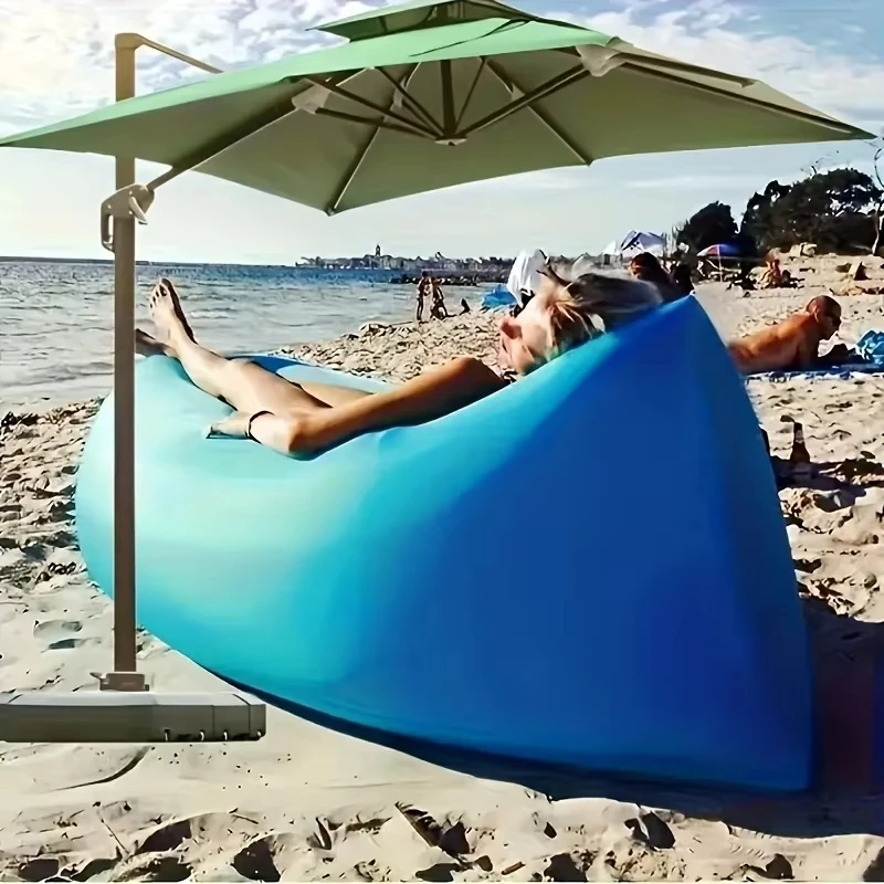 Inflatable Lounger Air Sofa Hammock, Inflatable Couch for Camping, Air Chair for Outdoor, Beach, Hiking, Picnics, Music Festival Inflatable Lounger Air Sofa Hammock, Inflatable Couch for Camping, Air Chair for Outdoor, Beach, Hiking, Picnics, Music Festival