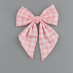 Elegant Plaid Bow Hair Clip - Korean Style Hair Accessory - Spring clip (C494 - 1)