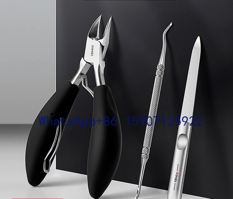 

Pedicure Knife Suit Nail Groove Inlay Nail Scissors Toenail Bent Nose Plier Large Size Nail Clippers Pointed