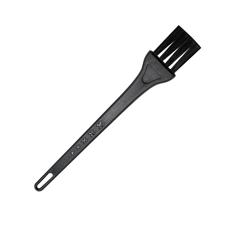 100Pcs Nylon Cleaning Brush Computer Keyboard Grinder Garlic Press Black Small Brushes Dust Removal For Office Table Home 3