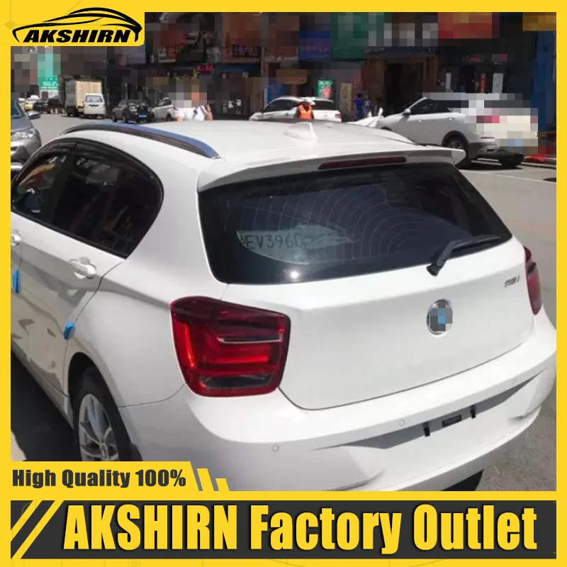Per Bmw F20 116 118 120 125 M135I Spoiler Materiale Abs Di Alta Qualità Car Rear Wing Primer Colore Spoiler Per Bmw F20 2012-2021