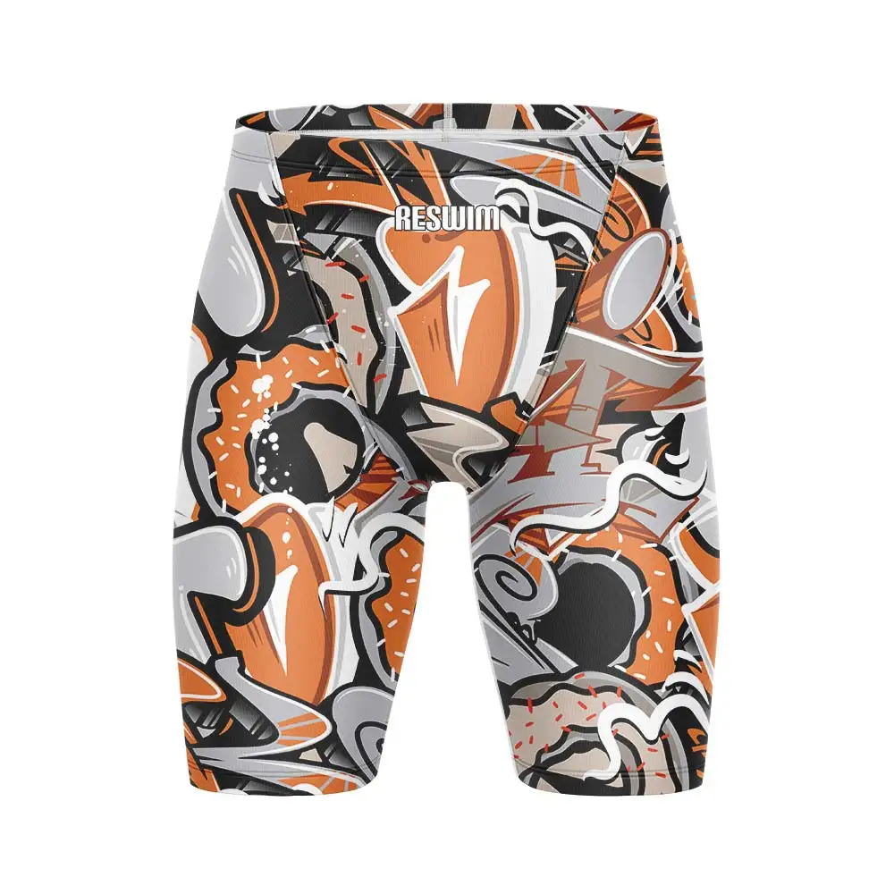 Swim Trunks Swim Shorts Men Swimsuit Summer Men's Swim Jammer Endurance Athletic Training Swimsuit Beach Swimming Trunks For Swimwear Jammers Tights Surf Shorts