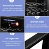Freestanding Compressor Wine Cooler Refrigerator,Beverage Wine Chiller,Digital Temperature Control & Double-layer Glass Door 3