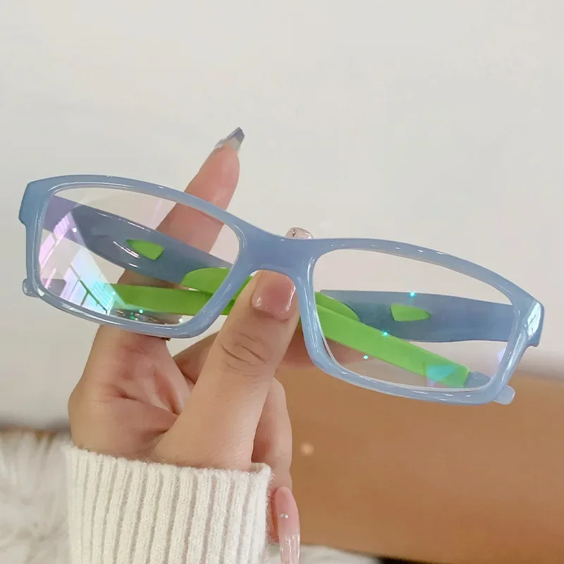 Fashion New Sports PC Eyeglass Frame +100 To +300 HD Middle Elderly Aged Reading Glasses 2024 Personalized Presbyopia Glasses 6