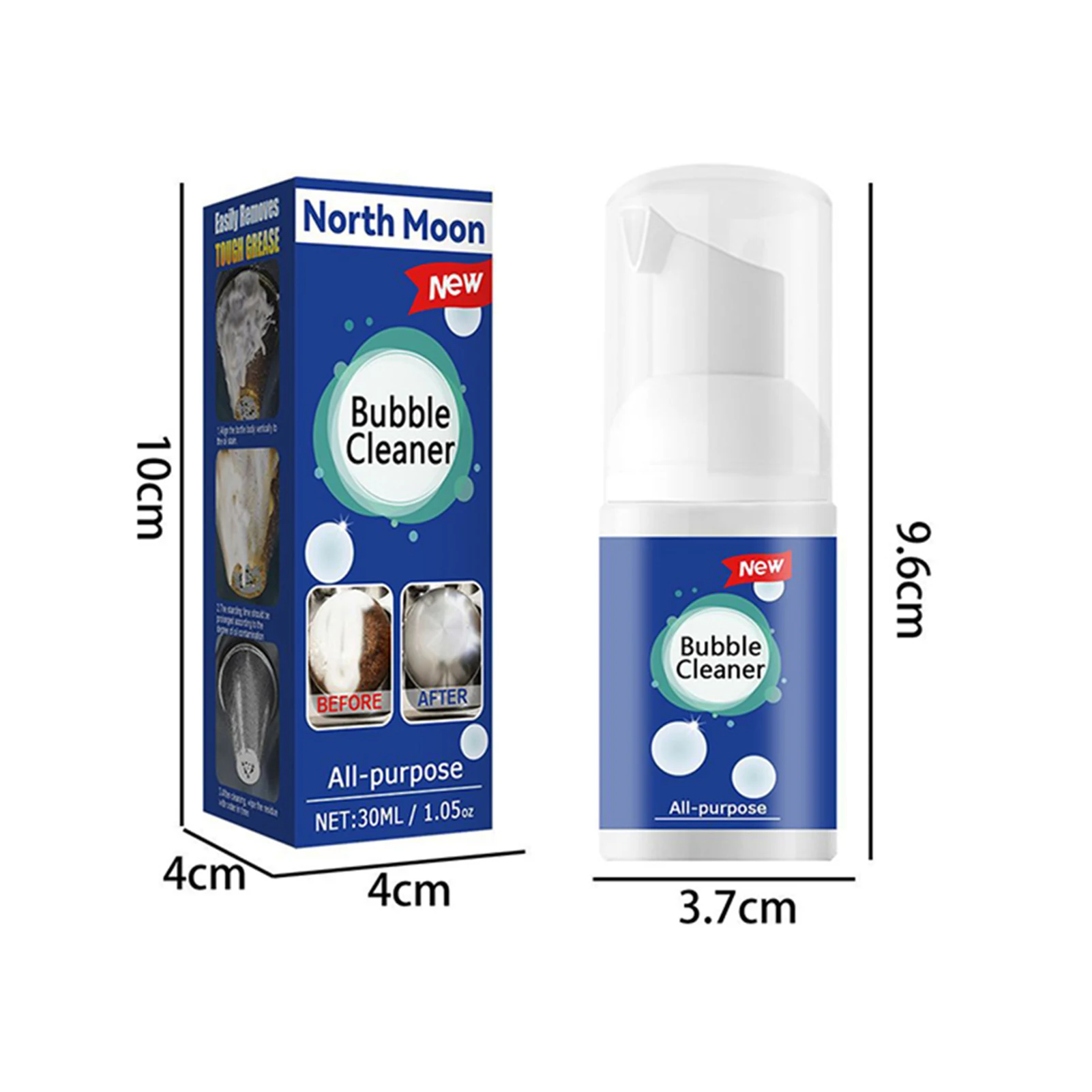 Degreasing Foam Multi Purpose Efficient Oil Stain Cleaner Keeping The Surface Clean And Fresh