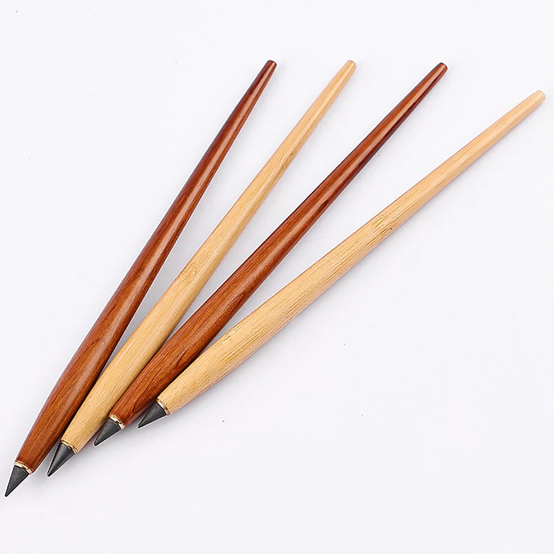 

Карандаш для рисования в стиле ретро, неограниченный карандаш из твердого дерева HB, со сменным наконечником, милые Канцтовары