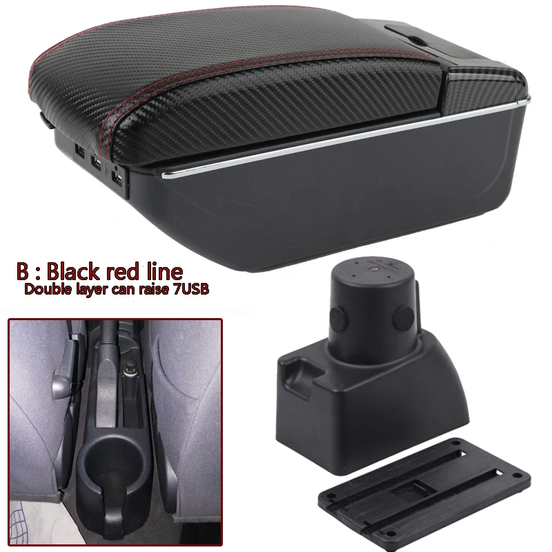 

For HYUNDAI Getz Armrest For Hyundai Getz Car Armrest box Retrofit parts dedicated Center Storage box car accessories