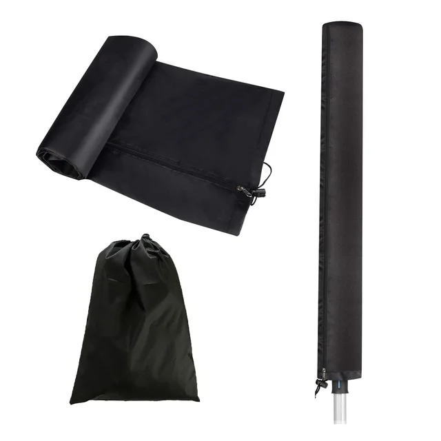 Kültéri Kerti Rotációs Szárító Mosóvezeték Burkolat Állvány Fedél Vízálló 210D Oxford Szövet Szélálló Uv-Ellenes Univerzális - Image 6