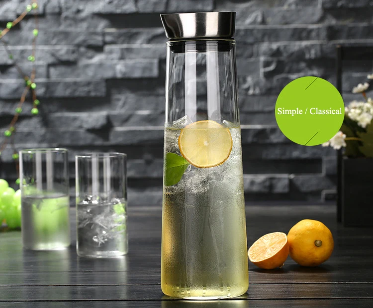 Bouteille D'Eau Plate Voyage En Verre - Portable, Design Créatif, Garantie 30 Jours, Neuve