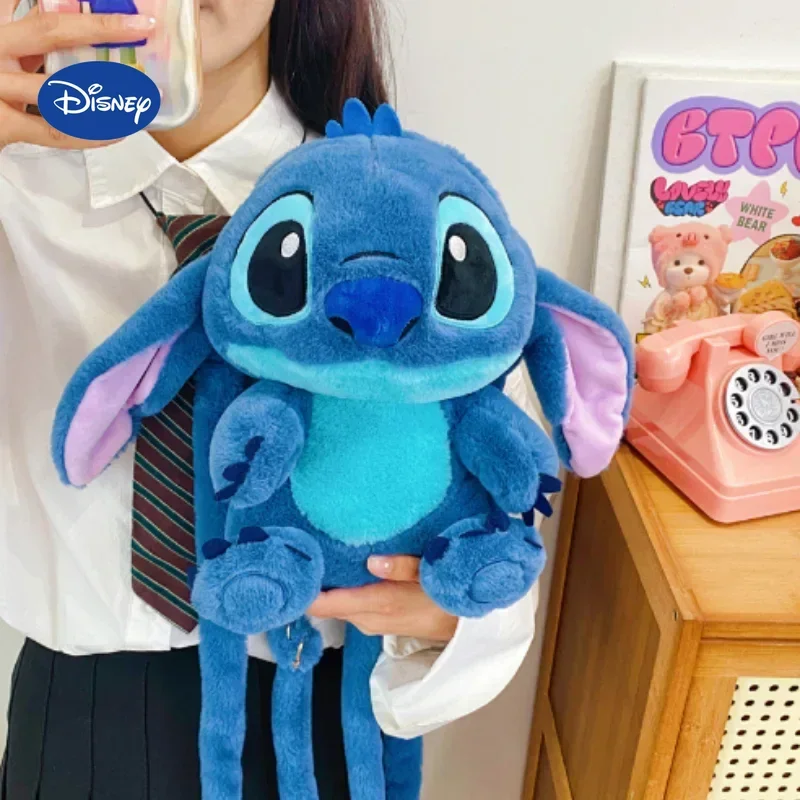 Kawaii Stitch Plush Backpack 1