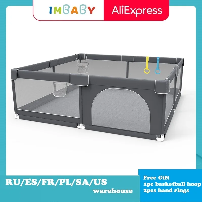 Indoor Baby Playpen for Children Kid Ball Pit Toy Plaza Playground Park Toddler Super Quality Infant Fence for 0-6 Years Old