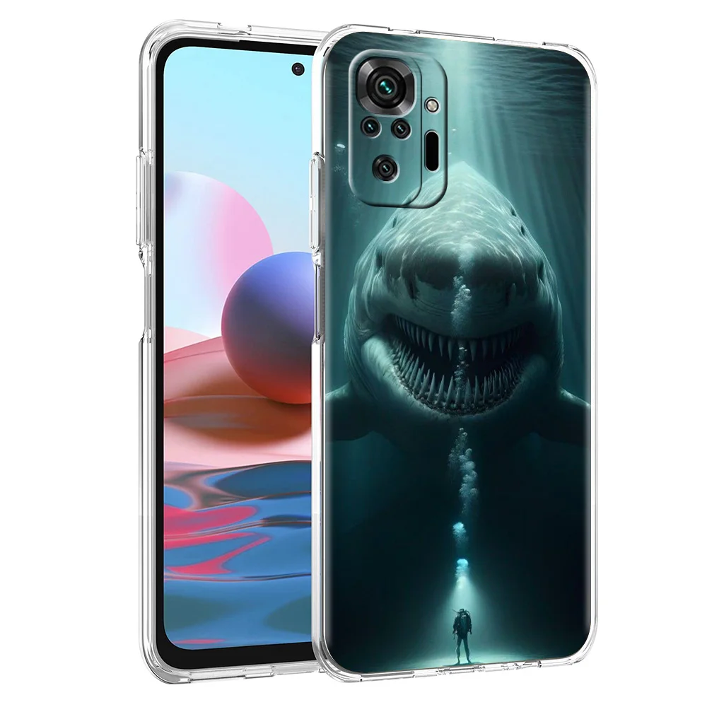 Scuba Diving Soft TPU Phone Case Cover