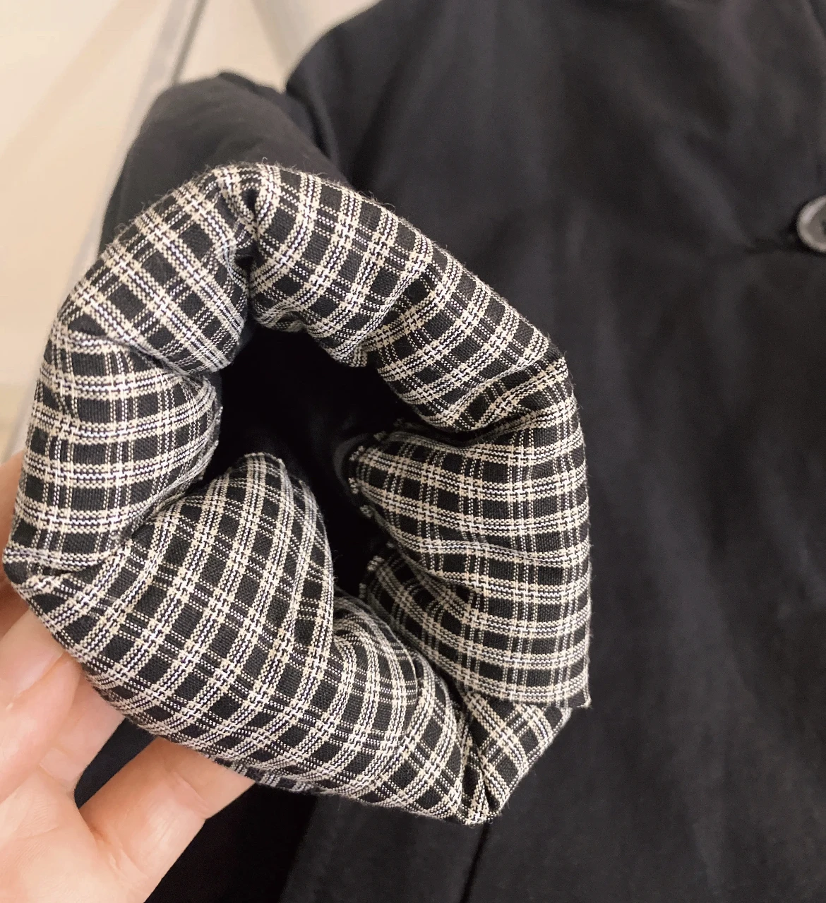 한국 스타일 아동용 가을 겨울 면 재킷 남아 여아 중간 길이 면 코트 바람막이 두꺼운 스탠드 칼라 싱글 버튼