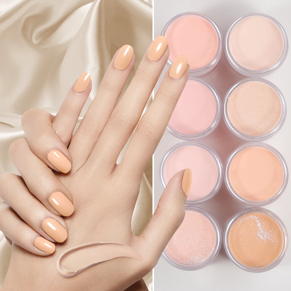 ACRYLIC POWDER - NAKED COLOR COLLECTION 1 oz Cover Nude Blush Acrylic Powder 1oz 12 Colors  Acrylic Powder - Naked Collection 2