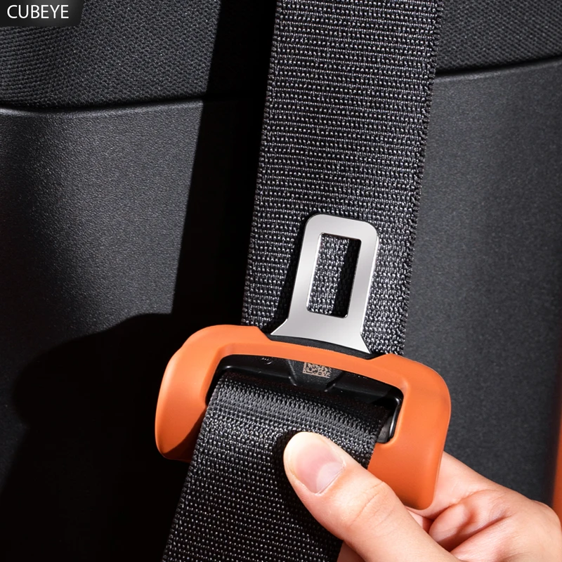 For LIXIANG L6L7L8L9 seat belt protective cover, silicone anti-scratch and anti-collision car modification accessories