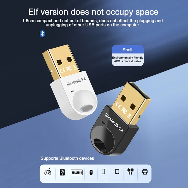 Receptor Bluetooth Usb Conectar Audifonos Bluetooth A Pc Con