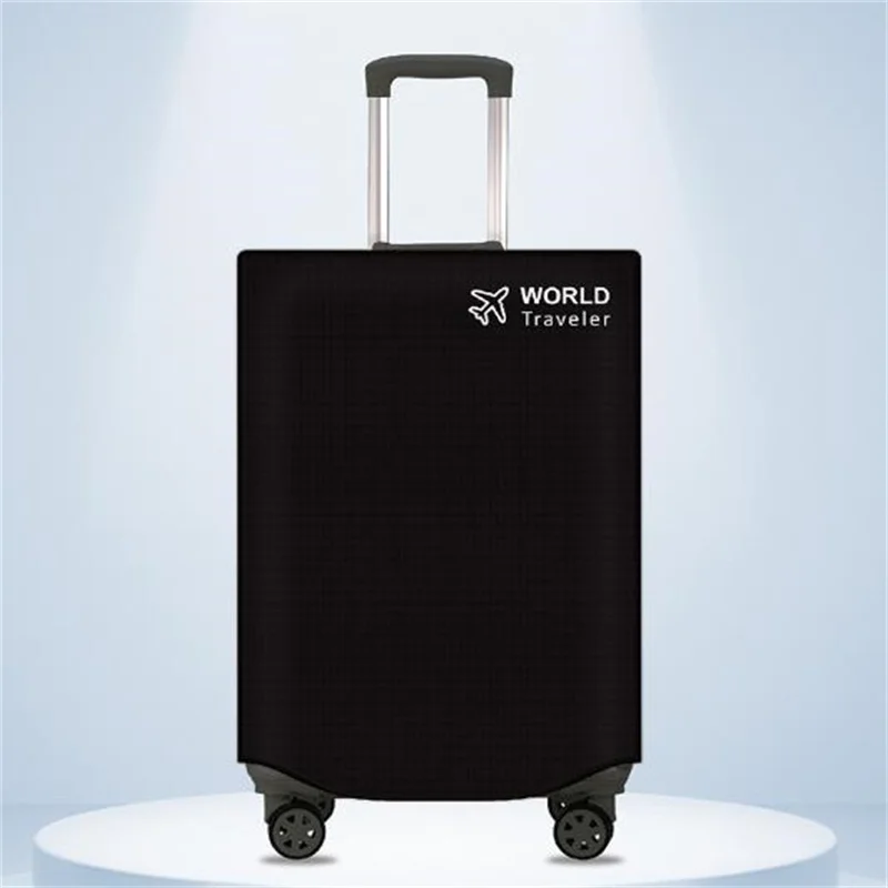 Suitable For 20-30 Inch Black Luggage Cover Suitcase Protector Cover Baggage Dust Case Cover Suitcase Case Travel Organizer 2# 2