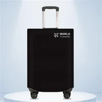Suitable For 20-30 Inch Black Luggage Cover Suitcase Protector Cover Baggage Dust Case Cover Suitcase Case Travel Organizer 2# 2