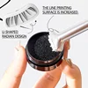 ZVEV Lazy Lower Eyelash Stamp Eyeliner Waterproof Sweatproof Combo Pack No Color Loss 2-in-1 Beginner Convenient 6