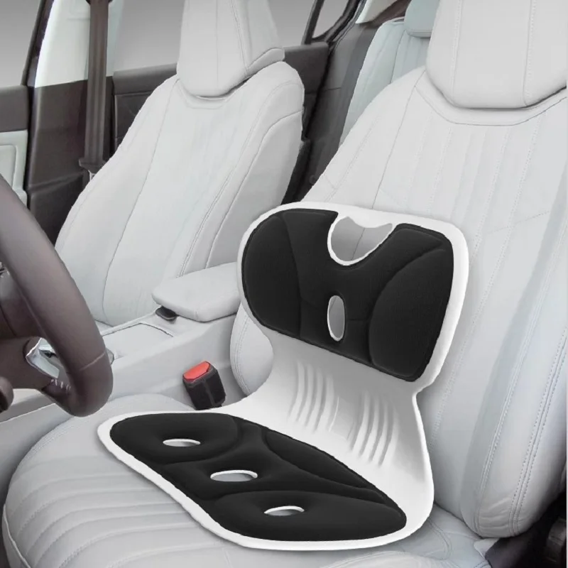 Waist Pad Office Memory Sponge Breathable Long Sitting Without Tiring Home/Outdoor Back Posture Correction Pad 4