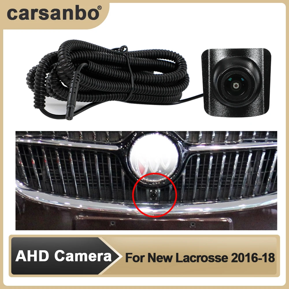 

Автомобильная AHD-Камера Переднего Вида OEM HD ночного видения «рыбий глаз» 150 ° хромированная камера для нового Лакросса 2016-2018 система мониторинга парковки