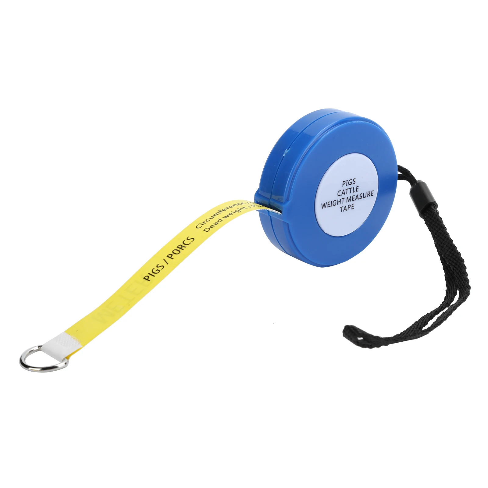 2.5m Retractable Measuring Tape Drinking Bowl Body Weight Tape Measure For  Pig Cattle Bust Weight Measuring Ruler