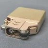 NEW Double Fire Switch Butane Lighter Brass Windproof Movement Gas Inflate Inner Insert Conventional ZP Replace Accessories 6