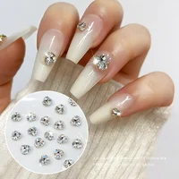 10pcs Sparkling Diamond 3D Nail Art Decoration Shining Luxury Crystal Nail Art Rhinestone DIY Handmade Nail Art Charms 1