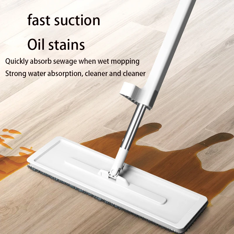 Hands-Free Squeeze Mop with Pads 3