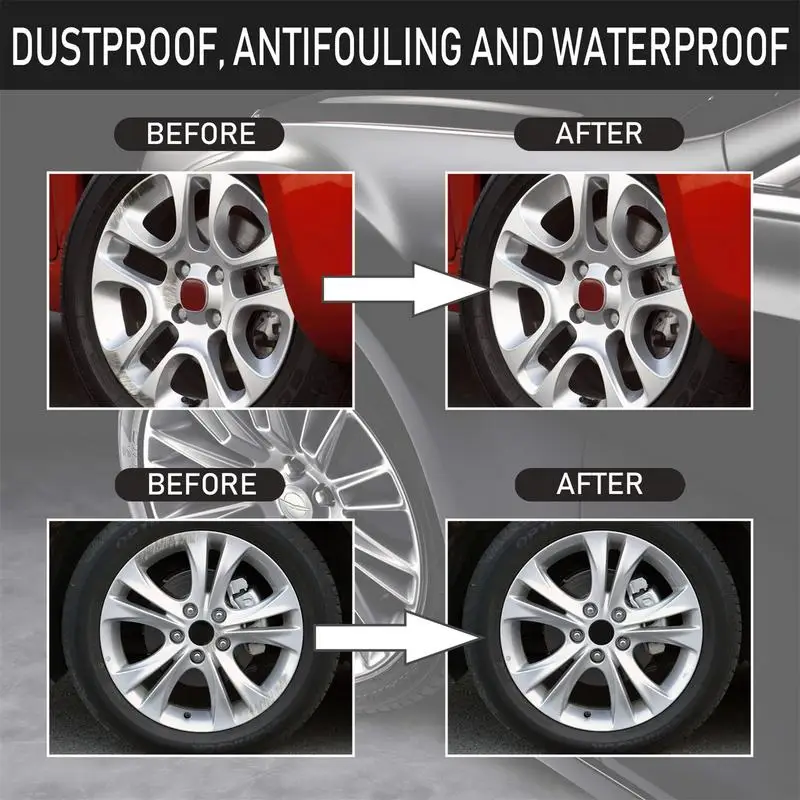 Multifunctional Wheel Repair Adhesive Kit Car Care Touchup Adhesive Quick Fix Tire Rim Scratch Remover Vehicle Accessories