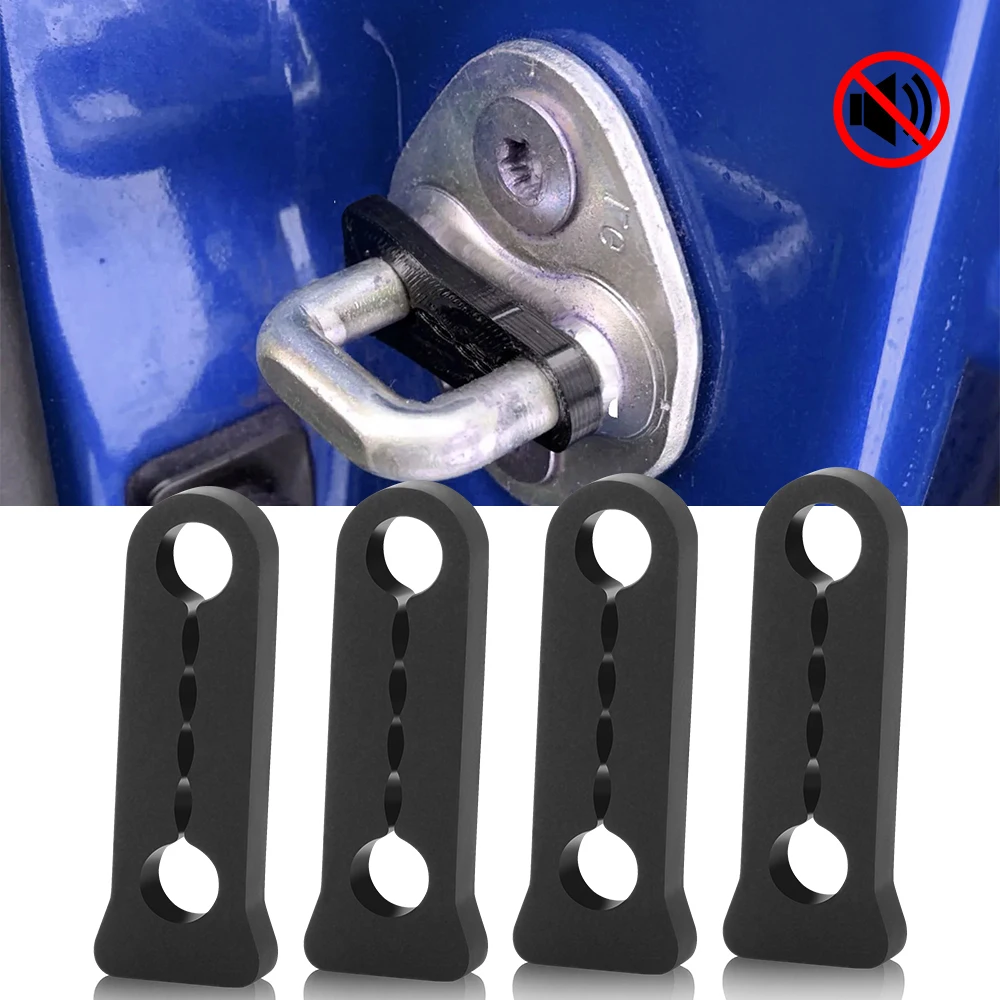 Car door lock sound deadener damper for Honda CRV CR-V 2007&ndash; rattling screaks quiet noise deaf soundproofing seal door lock damper
