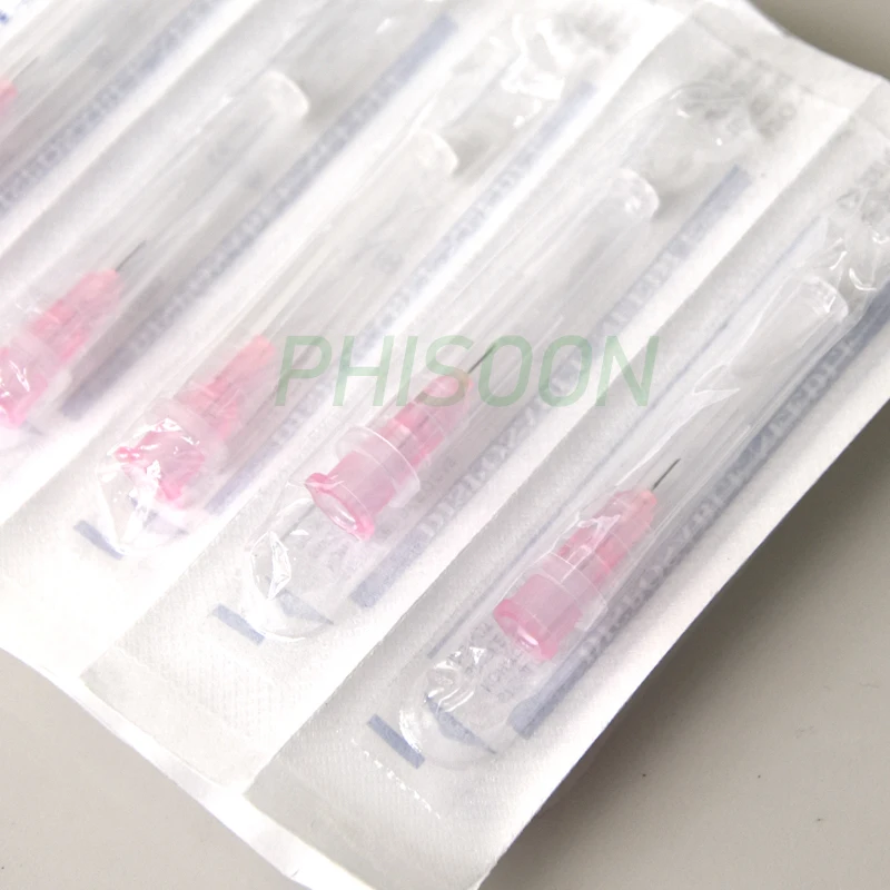 100pcs Painless small needle painless beauty ultrafine 32G * 4mm , 32G * 13mm syringes Korean Needles Eyelid Tools 2