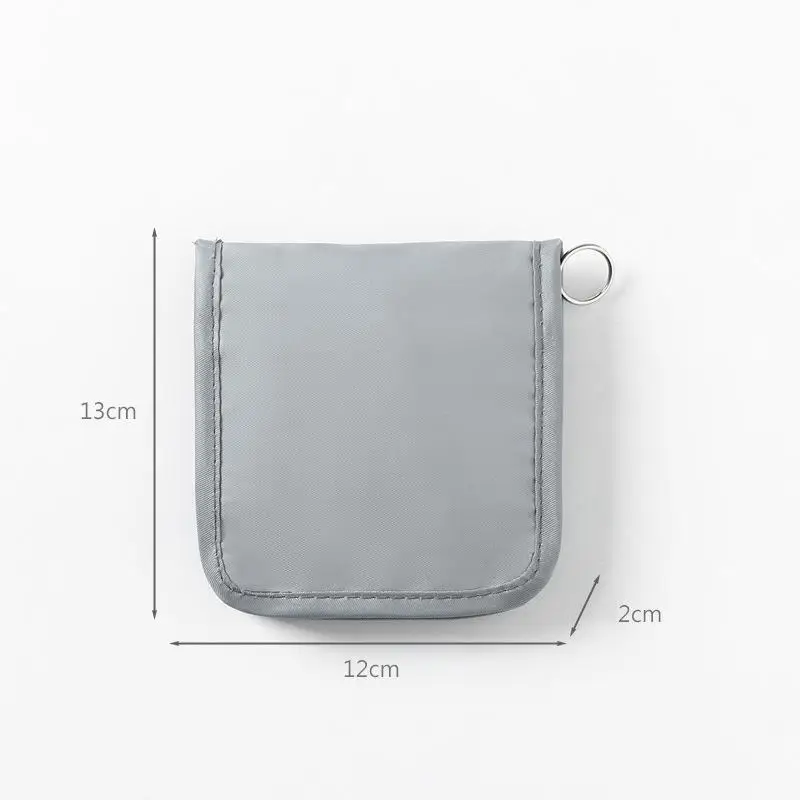 Compact Foldable Medical Pouch with Zipper – Travel Storage Bag & First Aid Organizer